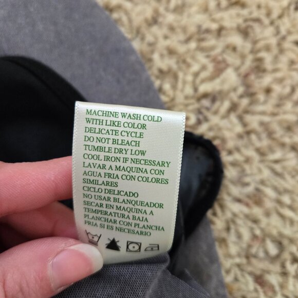 Tangerine Womens Black w/Gray Back Tank Top Size Large - Picture 6 of 6